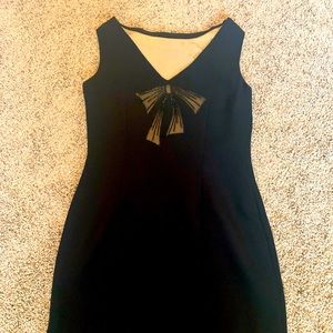 Donna Morgan Black Cocktail Dress Size 4P